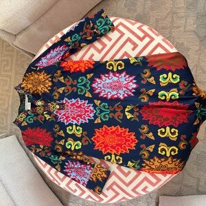 Gretchen Scott Designs Colorful Patterned Mini Dress